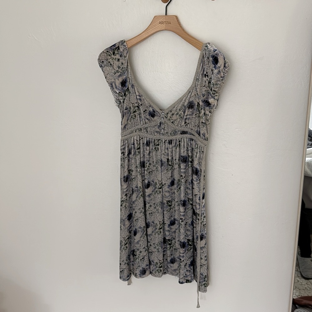 Velvet Free People floral dress